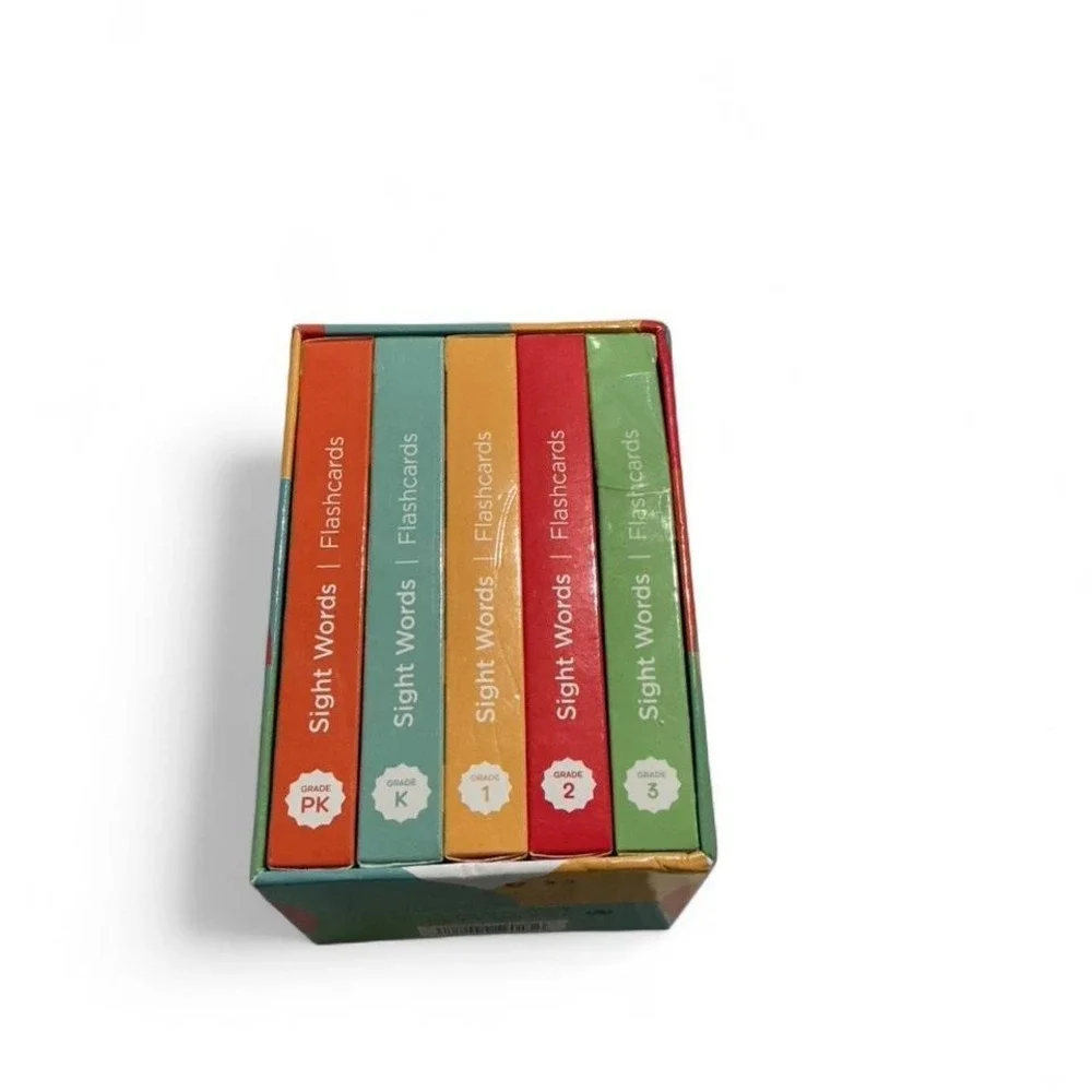Think Tank Scholar Sight Words Flashcards Kids PreK-3rd Multicolor New 520 Words